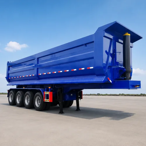 DUMP AND FLIP SEMI-TRAILER